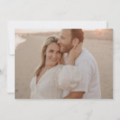 Overstromende Bouquet Wedding Save The Date (Achterkant)