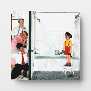 Overstromende buis fotoplaat