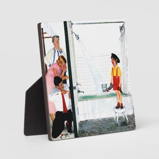 Overstromende buis fotoplaat (Voorkant)