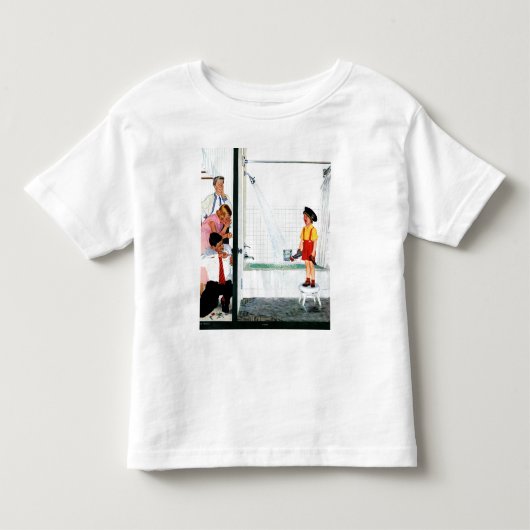 Overstromende buis kinder shirts (Voorkant)