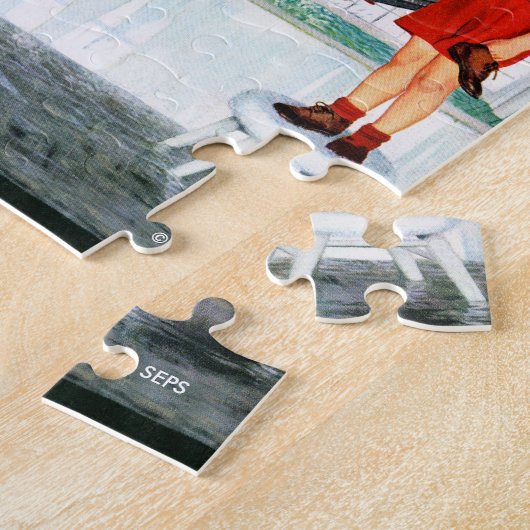 Overstromende buis legpuzzel (Zijkant)