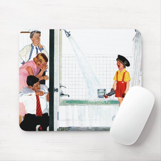 Overstromende buis muismat (Met muis)