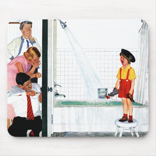 Overstromende buis muismat (Voorkant)