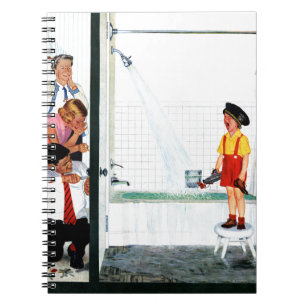 Overstromende buis notitieboek