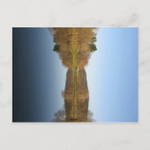 Overstromende Golfcursus Briefkaart (Voorkant)