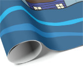 Overstromende Huis Donkere wolken Cadeaupapier (Rol Hoek)