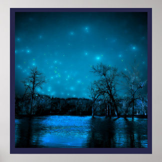 Overstromende nacht poster