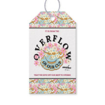 OVERSTROMING Floral Gift Label - Adiela Akoo