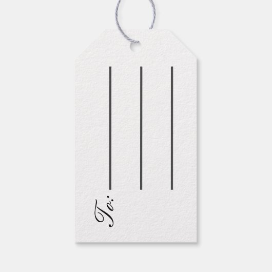 OVERSTROMING Floral Gift Label - Adiela Akoo Cadeaulabel (Achterkant)