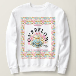 OVERSTROMING Floral Sweatshirt - Adiela Akoo