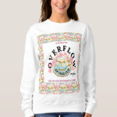 OVERSTROMING Floral Sweatshirt - Adiela Akoo (Voorkant)