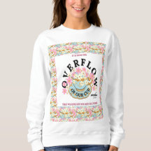 OVERSTROMING Floral Sweatshirt - Adiela Akoo