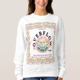 OVERSTROMING Floral Sweatshirt - Adiela Akoo