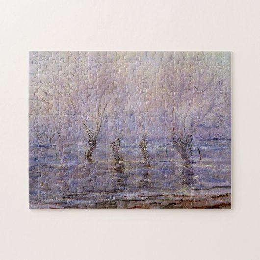 Overstroming in Giverny Monet Fine Art Legpuzzel (Horizontaal)
