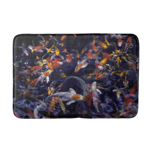 OVERSTROMING KOI VISSEN BADMAT (Voorkant)