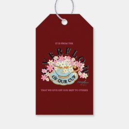 OVERSTROMING Label van Adiela Akoo Cadeaulabel