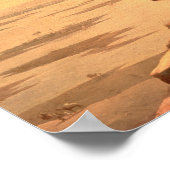 Overstroming Nijl, 1842 Poster (Hoek)