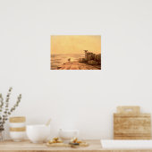 Overstroming Nijl, 1842 Poster (Keuken)