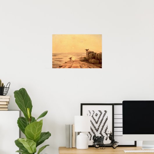 Overstroming Nijl, 1842 Poster (Thuiskantoor)