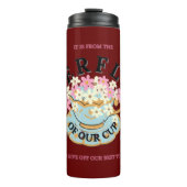 OVERSTROMING Thermal Tumbler door Adiela Akoo Thermosbeker (Voorkant)