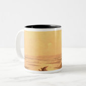 Overstroming van de Nijl, 1842 Tweekleurige Koffiemok (Voorkant links)