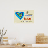 Overstroming van het Christelijk Poster van het ha (Keuken)