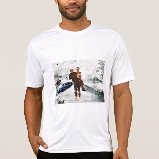 Overstromingen in de stad t-shirt (Voorkant)