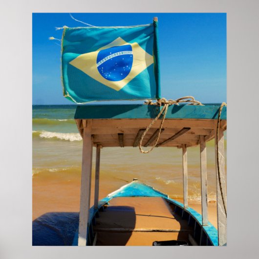 Overstromingen op een rivier | Alter Do Chao, Pará Poster (Voorkant)