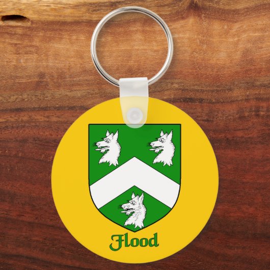 Overstromingsgezinssegment Sleutelhanger (Voorkant)