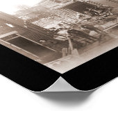 Overstromingsramp Dayton Foto 1913 Poster (Hoek)