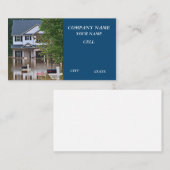 overstromingsrampen verzekeringen schade overstroo visitekaartje (Voorkant / Achterkant)