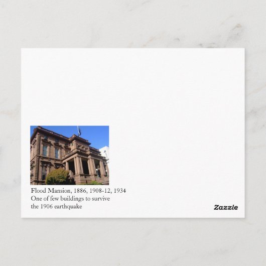 Overstromingsziekte Briefkaart (Achterkant)