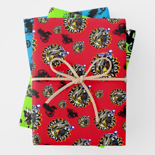 Overstromingszweet Inpakpapier Vel (In situ)