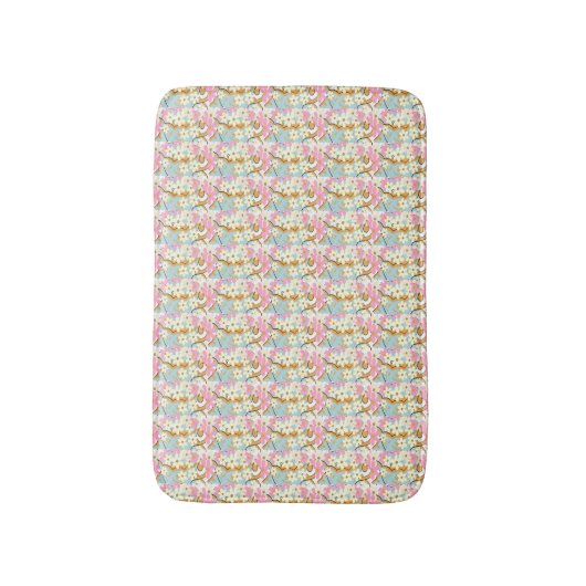 OVERSTROOM Floral Bath Mat - Adiela Akoo (Voorkant Verticaal)