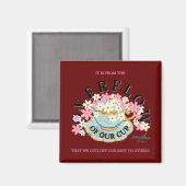 OVERSTROOM Magnet door Adiela Akoo (Voorkant / Achterkant)