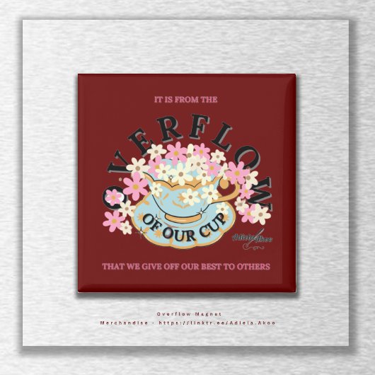 OVERSTROOM Magnet door Adiela Akoo