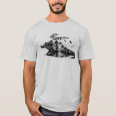 Overstroomd Alligator-moeras T-shirt (Voorkant)