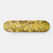 Overstroomde Aardkaart Persoonlijk Skateboard (Horizontaal)