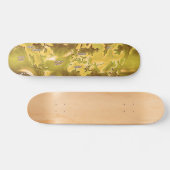 Overstroomde Aardkaart Persoonlijk Skateboard (Horizontaal)