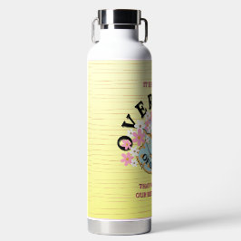 OVERSTROOMFles, ontworpen door Adiela Akoo Waterfles