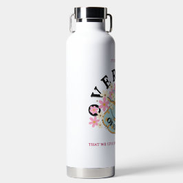 OVERSTROOMFles, ontworpen door Adiela Akoo Waterfles