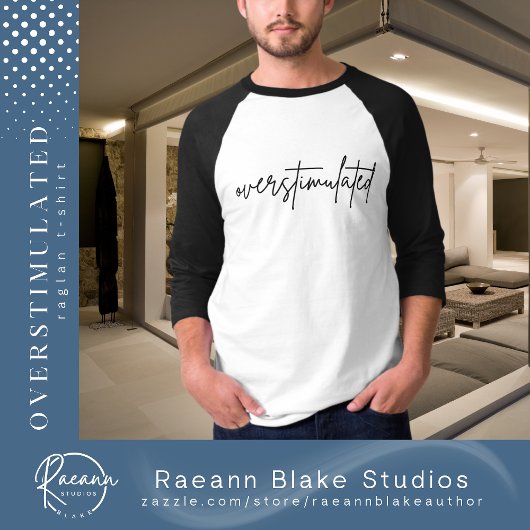 Overstuurde Mentale Gezondheid Raglan T-Shirt