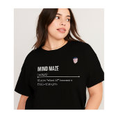 Overthinker Funny Anxiety & Introvert for students Tri-Blend Shirt