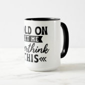 Overthinker's Delight Mok (Voorkant rechts)