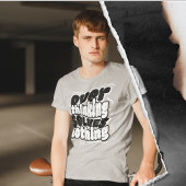 Overthinking Solves Nothing Skateboard Streetwear T-shirt