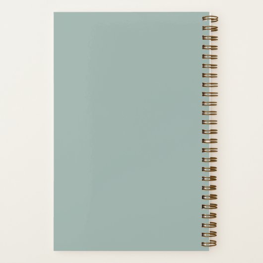 Overthinking Storage Funny Quote Name Sage Notitieboek (Achterkant)