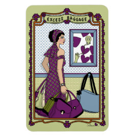 Overtollige Bagage_A_4x6 Koelkastmagneet Magneet