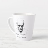 Overtollige Gedachten? Premium Editie Latte Mok (Linkerhoek)