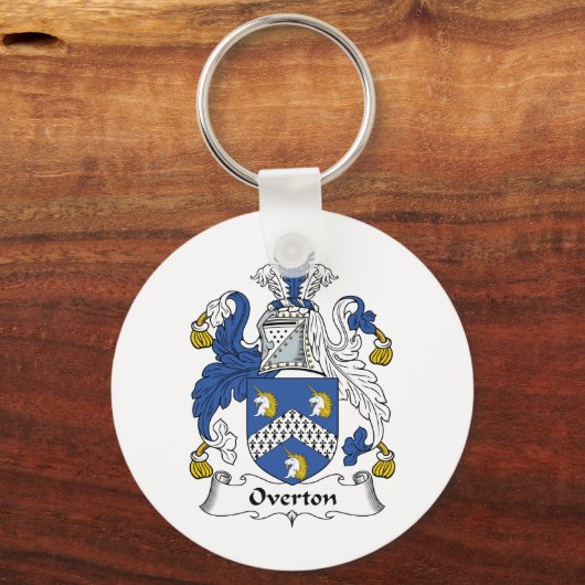 Overton Family Crest Sleutelhanger (Voorkant)