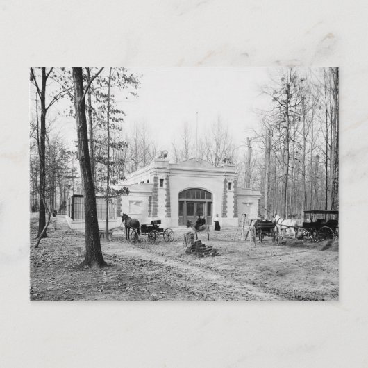 Overton Park, Memphis, TN c1905 Vintage Briefkaart (Voorkant)